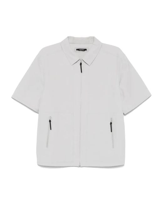 Hiking Patrol White Kurzärmeliges Hemd