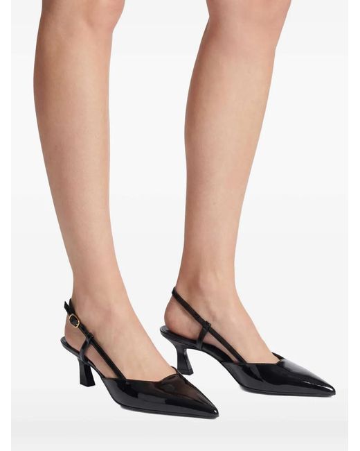 Stuart Weitzman Black 55Mm Vinnie Pumps