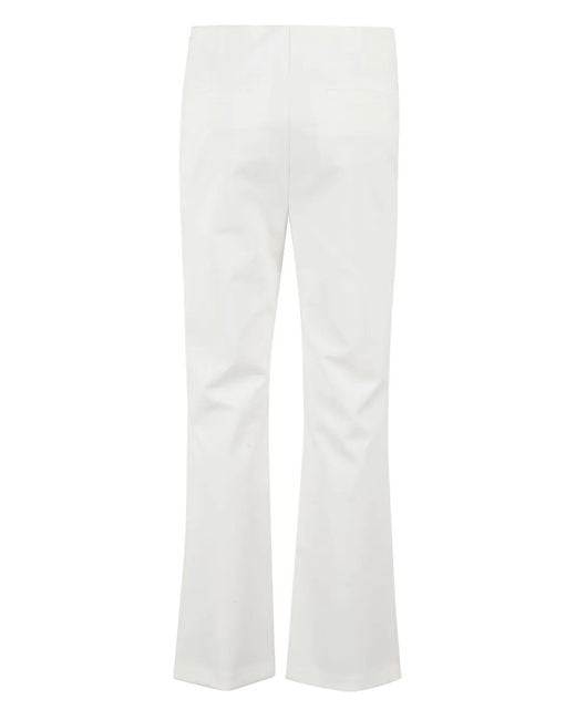 Jonathan Simkhai White Cropped Pants