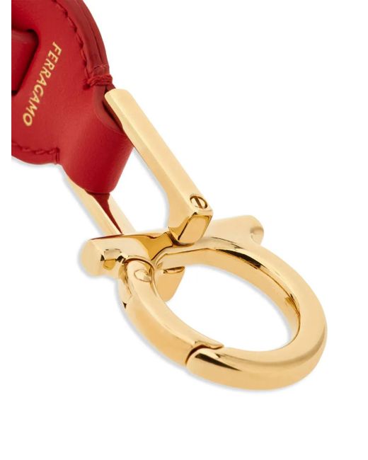 Ferragamo ガンチーニ キーホルダー Red
