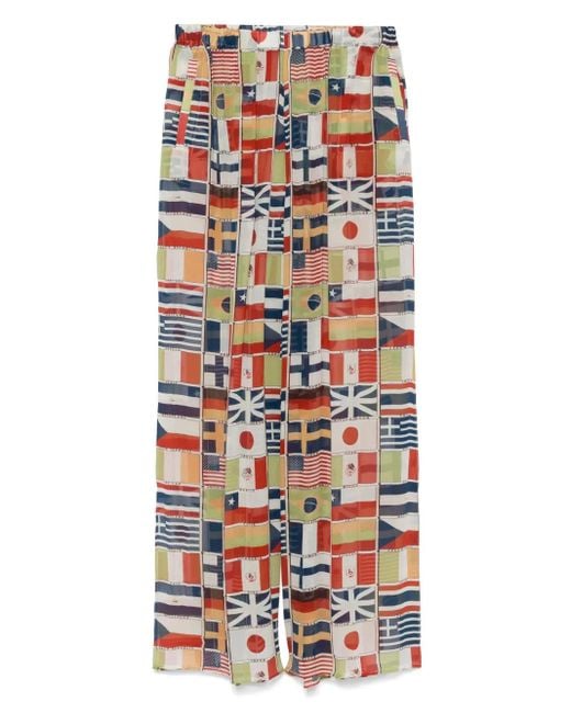 Bode White International Trousers