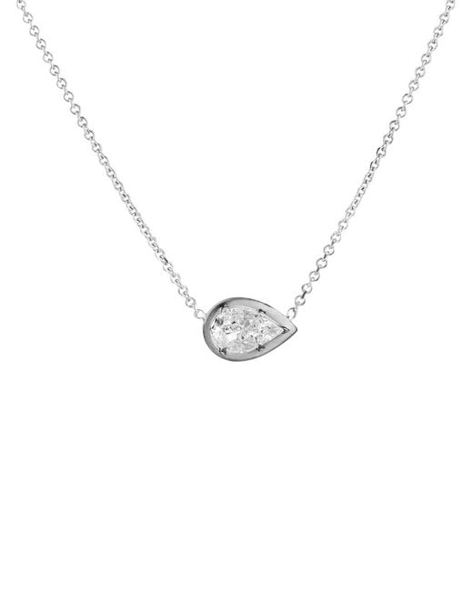 Sylva & Cie Metallic Diamond Pear Mosaic Necklace