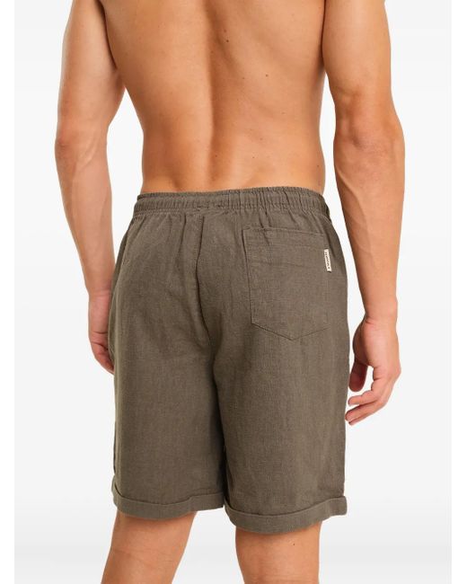Peninsula Green Drawstring-Waist Swim Shorts for men