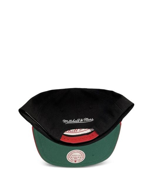 Mitchell & Ness Logo-Embroidered Cap for men