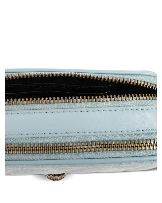 Kurt Geiger Blue Small Kensington Quilted Cross Body Bag