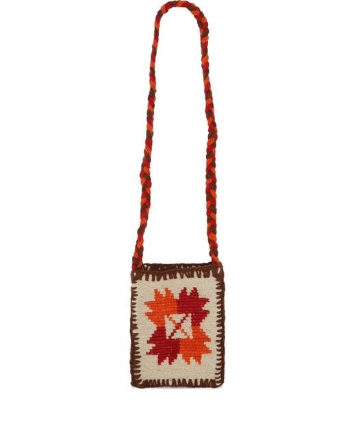 Chamula Embroidered Messenger Bag for men