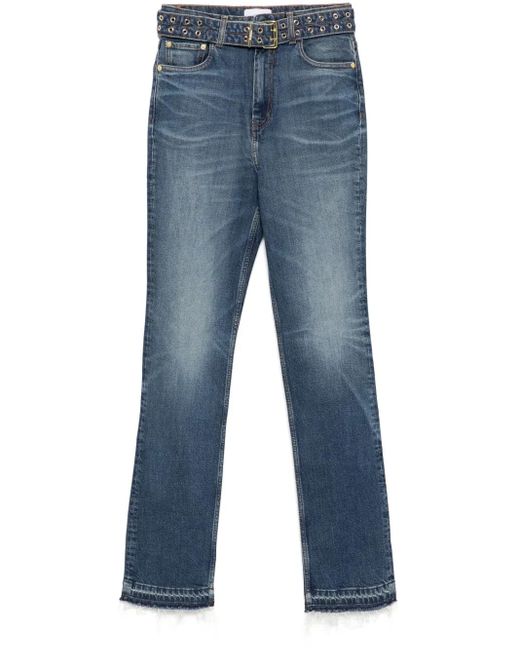 Ganni Future Carri ストレートジーンズ Blue