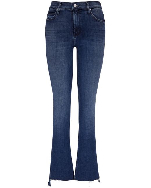 Mother Boot-cut Denim Jeans in Blue | Lyst