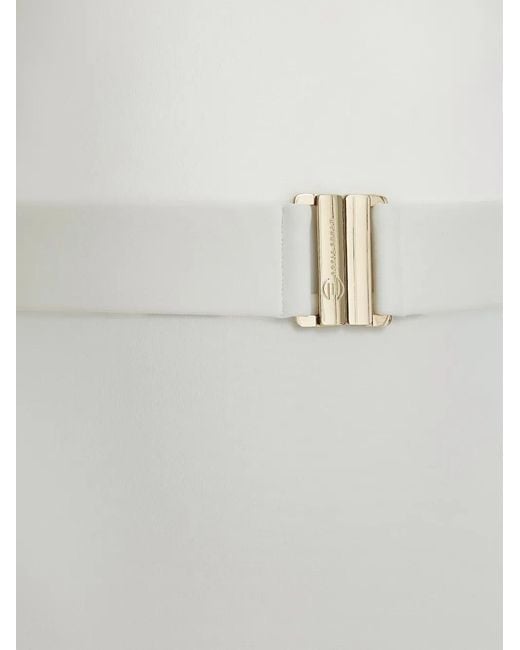 SOFIA ERHAN White Belted Swimsuit