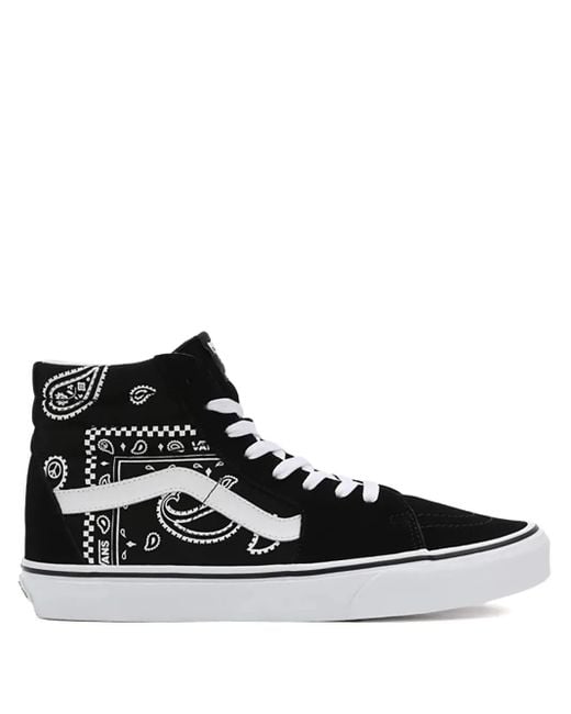 Vans Black Sk8-Hi Sneakers