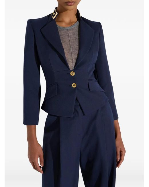 Elisabetta Franchi Blue Jacket