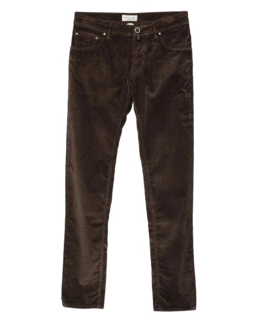Pantalones con cierre de botón Jacob Cohen de hombre de color Gray