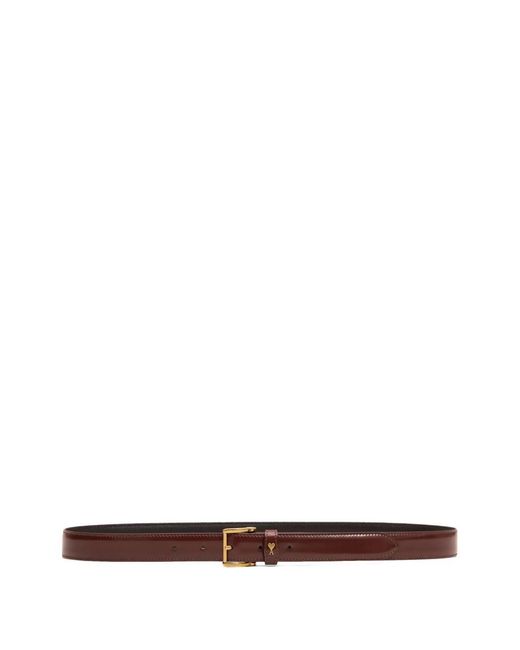 AMI White 25Mm Paris Paris Belt