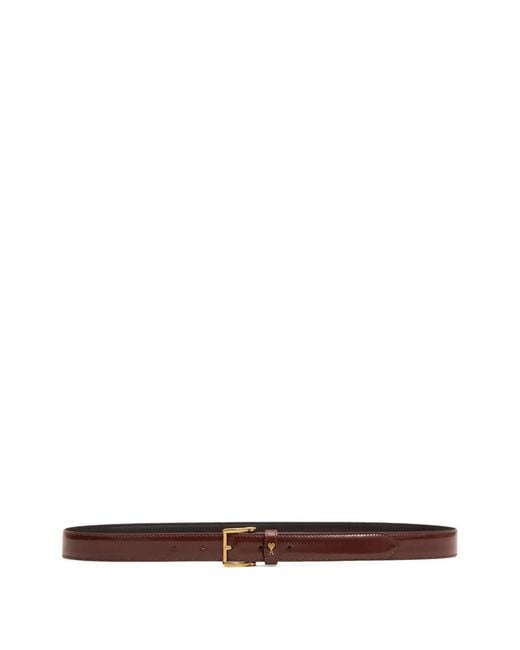 AMI White 25Mm Paris Paris Belt