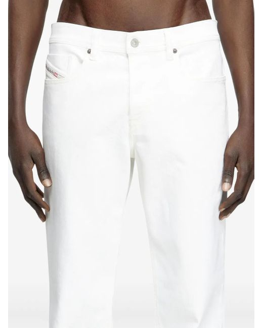 DIESEL White 2023 D-Finitive Jeans for men