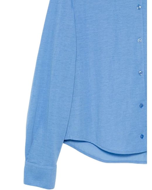 Low Classic Blue Buttoned Shirt