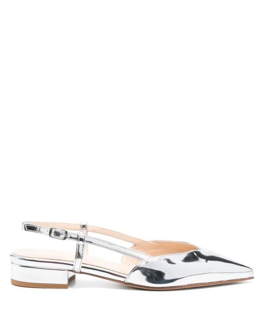 Anna F. White Pointed-Toe Pumps
