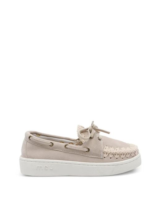 Mou White Summer Sneakers