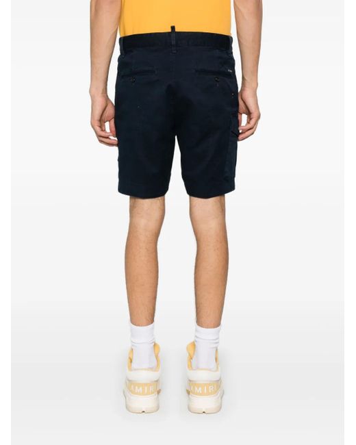 DSquared² Blue Cargo Shorts for men