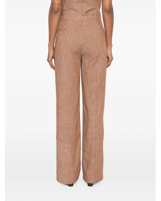 ViCOLO White Wide-Leg Trousers