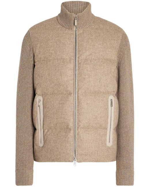 Piumino Oasi di Zegna in Natural da Uomo