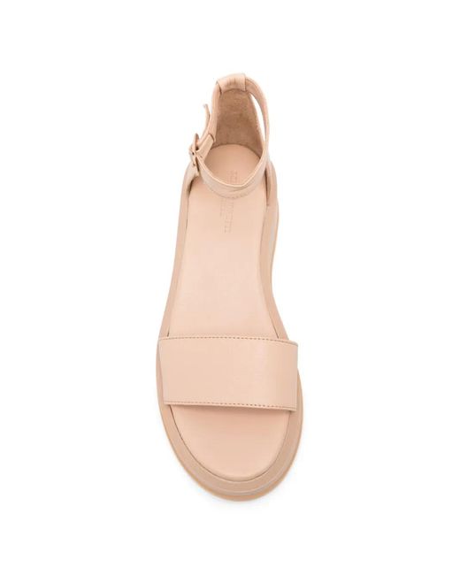 SERGIO MORETTI FIRENZE Pink Ankle-Strap Platform Sandals