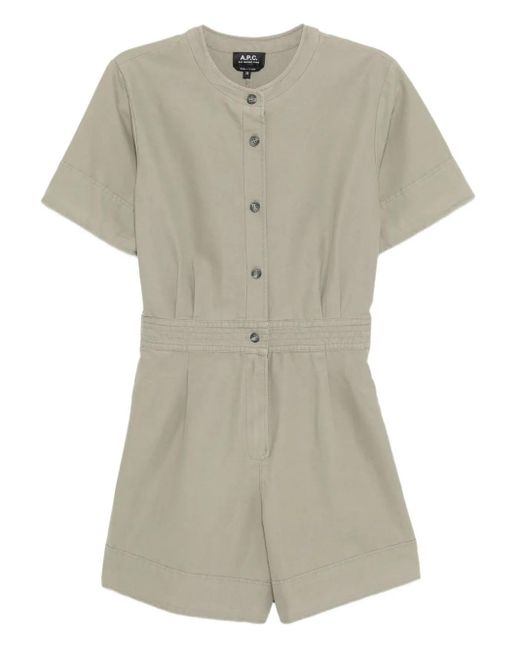 A.P.C. Gray Ronda Jumpsuit