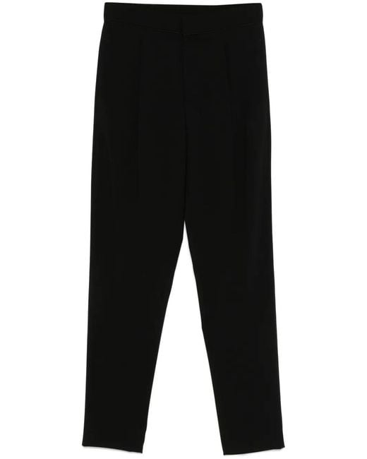 Giorgio Armani Black Virgin Wool Trousers for men
