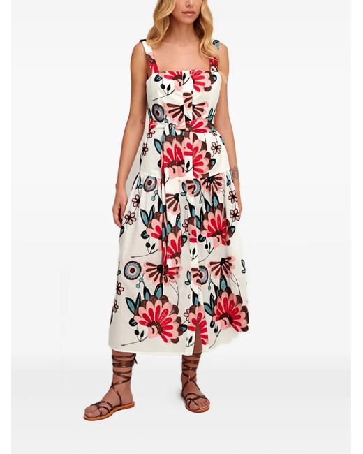 Pearl & Caviar Embroidered Dress