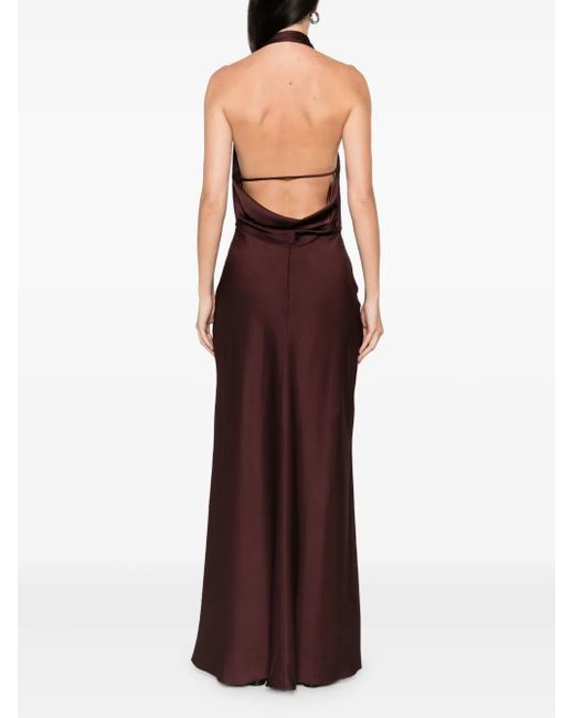 Jonathan Simkhai Purple Reannon Maxi Dress