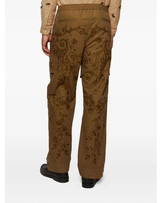 BAZISZT Lucha Hose in Green für Herren