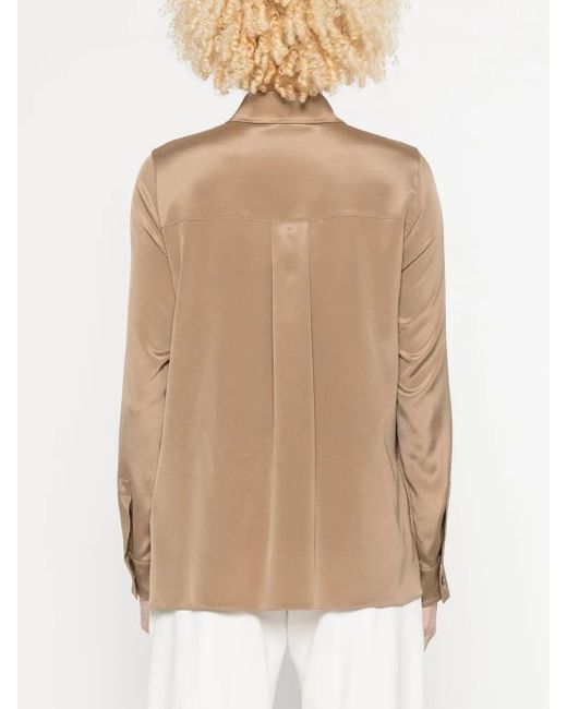 Max Mara Avion Blouse in het Natural