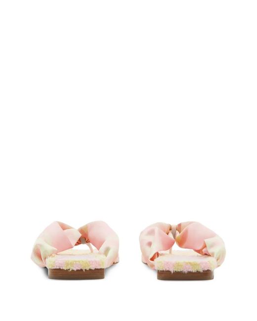 Burberry Pink Flip Flops