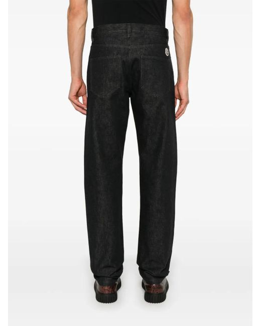 Moncler Gray Tapered Leg Trousers for men