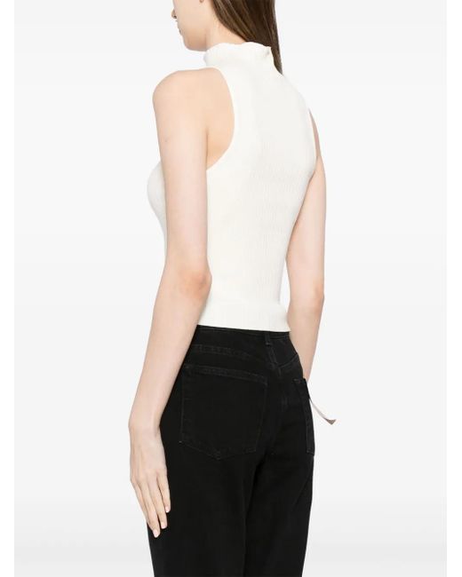 Reformation Tallulah ノースリーブ トップ White