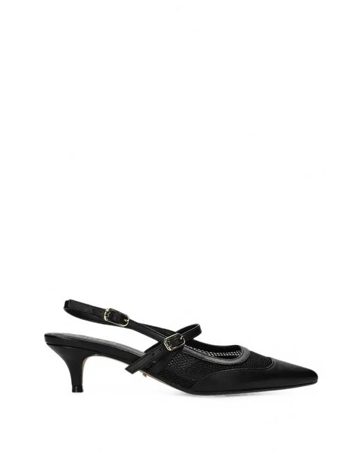 Mexx Black Tory Suki Slingback Pumps