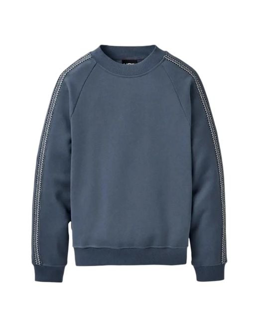 Ugg Blue Crew-Neck Sweatshirt for men
