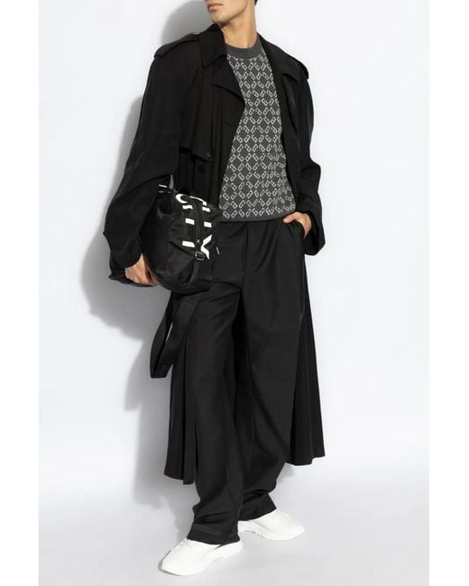 Givenchy Gray Crew Neck Sweater for men