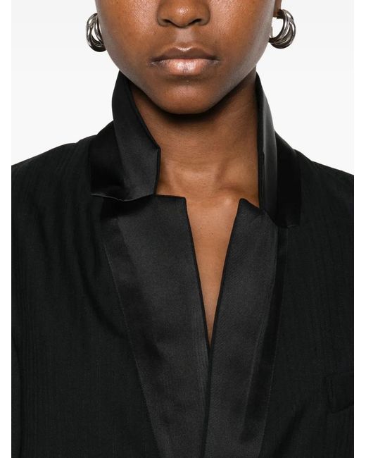 Undercover Black Sequin-Embellished Blazer