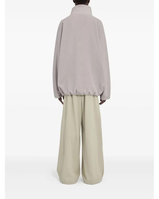 MM6 MAISON MARGIELA X SALOMON ドローストリング ロングTシャツ Gray