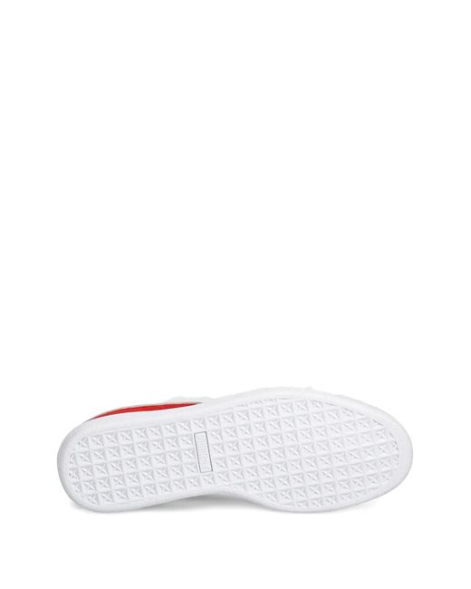 PUMA Red Suede Classic Sneakers