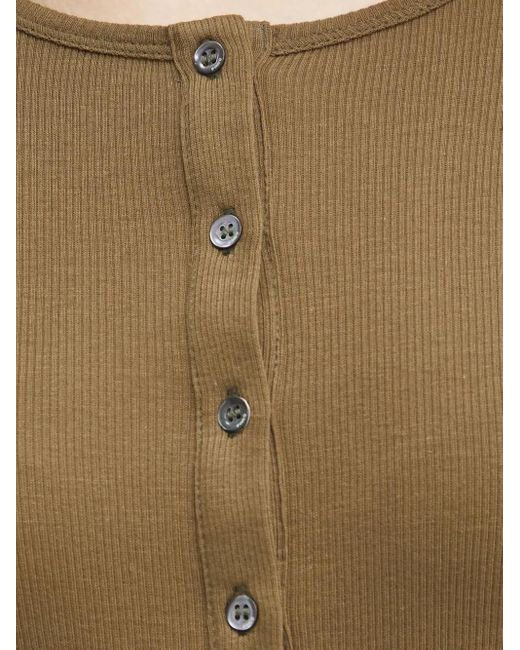 Pinko ドロップショルダー Tシャツ Green