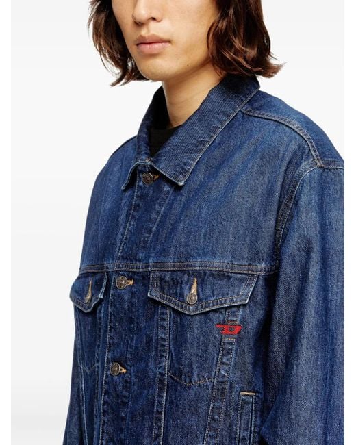 Chaqueta vaquera D-ranger DIESEL de color Blue