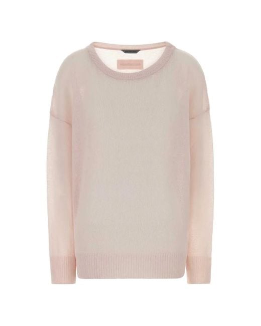 Balenciaga White Oversized Cashmere Sweater