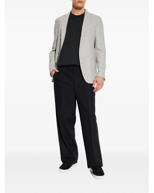 Eleventy White Buttoned Jacket for men