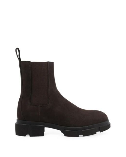 COPENHAGEN Black Suede Chelsea Boots