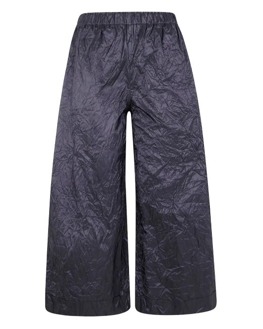 Daniela Gregis Blue Hose aus Seide mit Knitteroptik