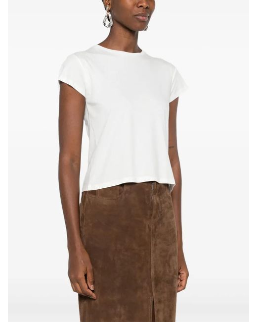 Magda Butrym White Short-sleeve Cotton T-shirt