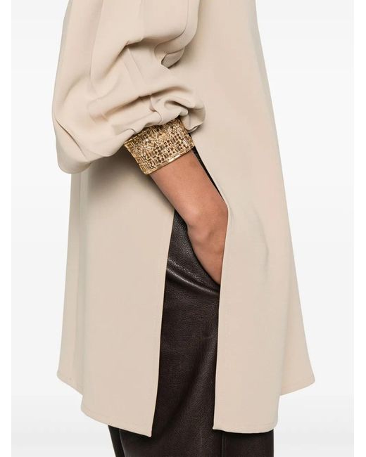 Blusa Quadro Max Mara de color Natural