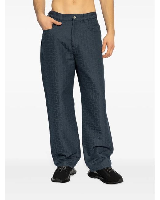 Givenchy Blue Monogram Jeans for men